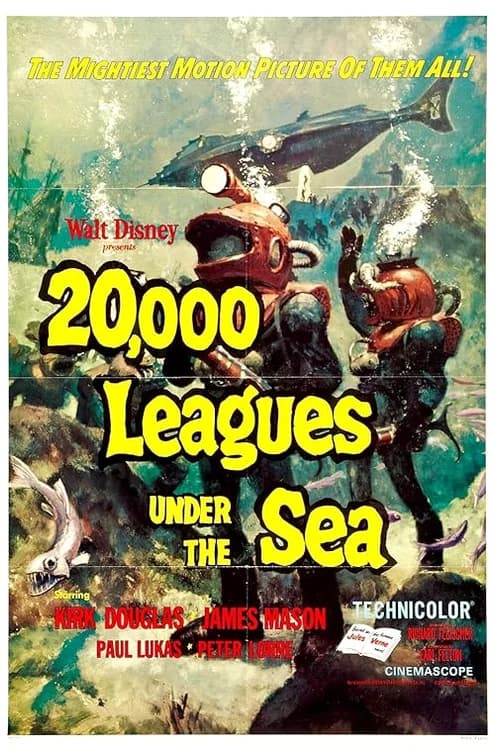 20,000 Leagues Under the Sea film posteri