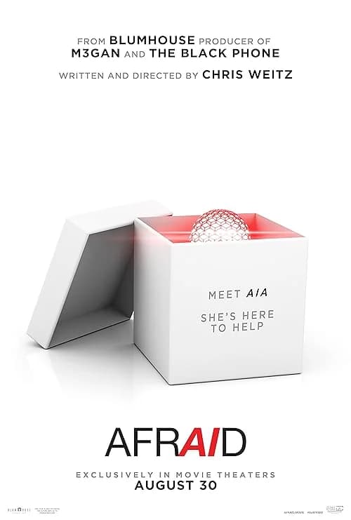 Afraid film posteri
