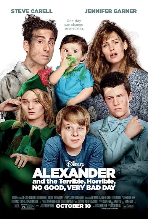 Alexander and the Terrible, Horrible, No Good, Very Bad Day film posteri