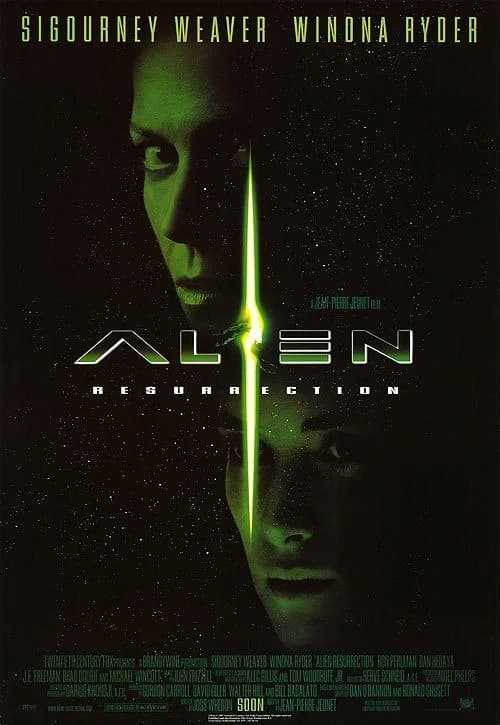 Alien: Resurrection film posteri