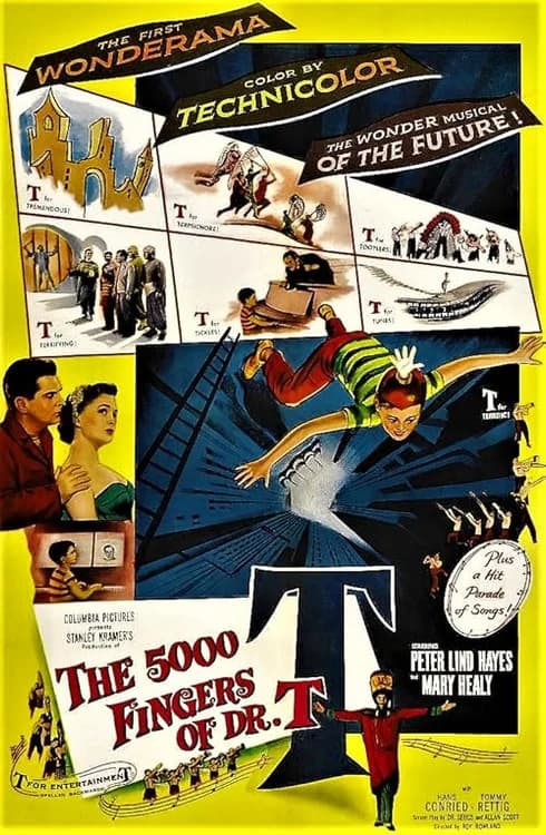 The 5,000 Fingers of Dr. T. film posteri