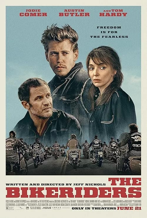 The Bikeriders film posteri