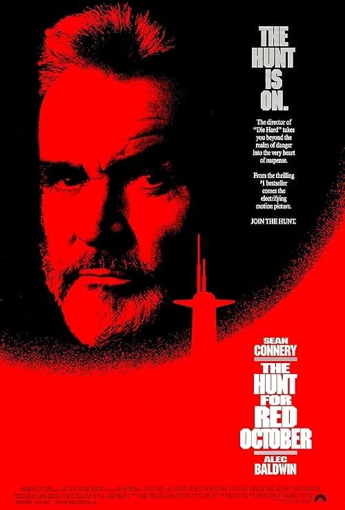 The Hunt for Red October film posteri